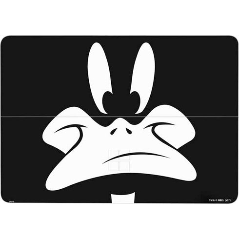 Looney Tunes Daffy Duck Plain Black and White Surface Laptop Studio Skin
