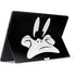 Looney Tunes Daffy Duck Plain Black and White Surface Pro 7 Skin