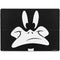 Looney Tunes Daffy Duck Plain Black and White Surface Pro 9 Skin
