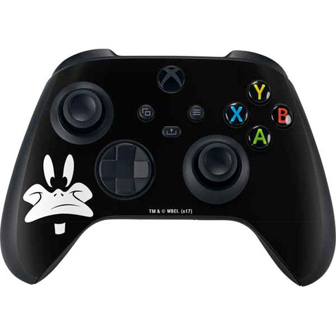 Looney Tunes Daffy Duck Plain Black and White Xbox Series X Bundle Skin