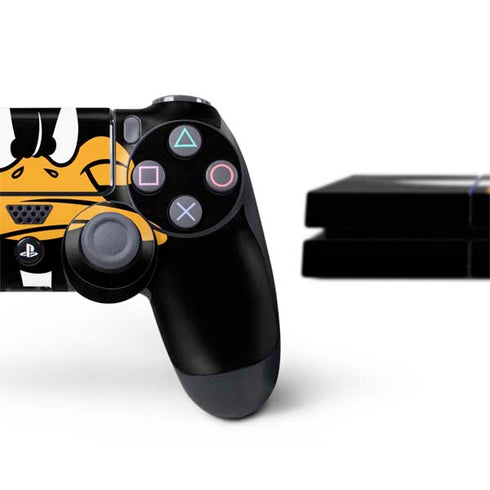 Looney Tunes Daffy Duck PS4 Console and Controller Bundle Skin