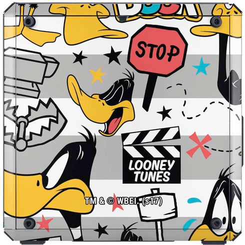 Looney Tunes Daffy Duck Striped Patches Cooler Master MasterBox Q300L Mini Tower Skin