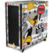 Looney Tunes Daffy Duck Striped Patches Corsair 4000D Tempered Glass Mid-Tower ATX Case Skin
