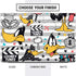 Looney Tunes Daffy Duck Striped Patches Dell Vostro Skin