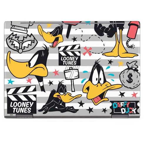 Looney Tunes Daffy Duck Striped Patches HP Envy Skin