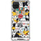 Looney Tunes Daffy Duck Striped Patches Galaxy A12 Clear Case