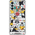 Looney Tunes Daffy Duck Striped Patches Galaxy A13 5G Clear Case