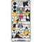 Looney Tunes Daffy Duck Striped Patches Galaxy A14 5G Clear Case