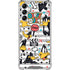 Looney Tunes Daffy Duck Striped Patches Galaxy A14 5G Clear Case