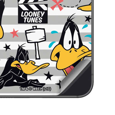 Looney Tunes Daffy Duck Striped Patches Galaxy A14 5G Skin