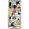 Looney Tunes Daffy Duck Striped Patches Galaxy A30 Clear Case