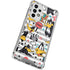 Looney Tunes Daffy Duck Striped Patches Galaxy A53 5G Clear Case