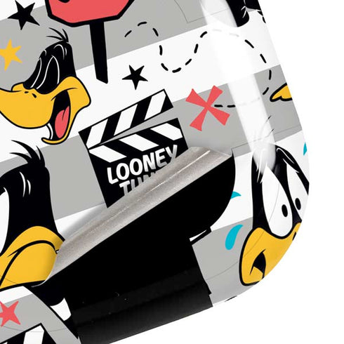 Looney Tunes Daffy Duck Striped Patches Galaxy Buds Pro Skin