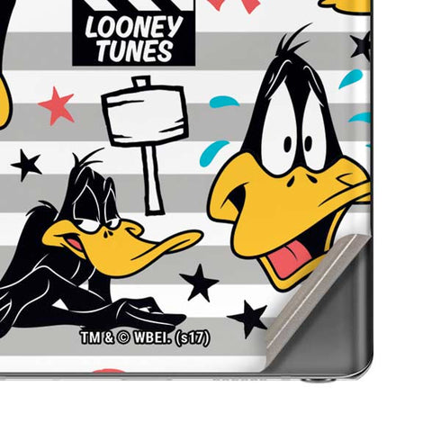 Looney Tunes Daffy Duck Striped Patches Galaxy Note20 5G Skin