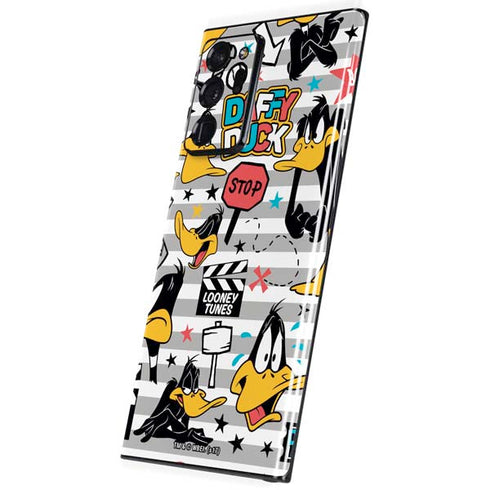 Looney Tunes Daffy Duck Striped Patches Galaxy Note20 Ultra 5G Skin