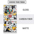 Looney Tunes Daffy Duck Striped Patches Galaxy Note20 Ultra 5G Skin