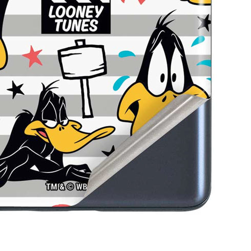 Looney Tunes Daffy Duck Striped Patches Galaxy S20 Fan Edition Skin