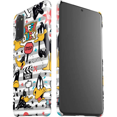 Looney Tunes Daffy Duck Striped Patches Galaxy S20 Lite Case
