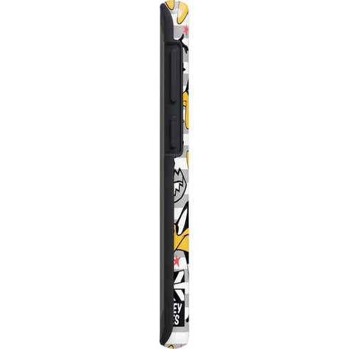 Looney Tunes Daffy Duck Striped Patches Galaxy S20 Plus Pro Case