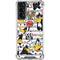 Looney Tunes Daffy Duck Striped Patches Galaxy S21 5G Clear Case