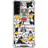 Looney Tunes Daffy Duck Striped Patches Galaxy S21 Plus 5G Clear Case