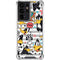 Looney Tunes Daffy Duck Striped Patches Galaxy S21 Ultra 5G Clear Case