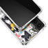Looney Tunes Daffy Duck Striped Patches Galaxy S22 Clear Case