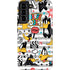 Looney Tunes Daffy Duck Striped Patches Galaxy S22 Plus Pro Case