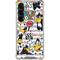 Looney Tunes Daffy Duck Striped Patches Galaxy S23 Clear Case