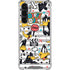 Looney Tunes Daffy Duck Striped Patches Galaxy S23 Plus Clear Case