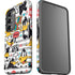 Looney Tunes Daffy Duck Striped Patches Galaxy S23 Plus Pro Case