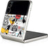 Looney Tunes Daffy Duck Striped Patches Galaxy Z Flip3 5G Skin