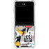 Looney Tunes Daffy Duck Striped Patches Galaxy Z Flip5 5G Clear Case