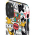 Looney Tunes Daffy Duck Striped Patches iPhone 11 Pro Max Impact Case