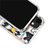 Looney Tunes Daffy Duck Striped Patches iPhone 12 Clear Case