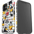 Looney Tunes Daffy Duck Striped Patches iPhone 12 Impact Case