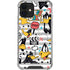 Looney Tunes Daffy Duck Striped Patches iPhone 12 Mini Clear Case