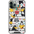 Looney Tunes Daffy Duck Striped Patches iPhone 12 Pro Clear Case