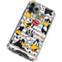 Looney Tunes Daffy Duck Striped Patches iPhone 12 Pro Clear Case