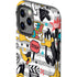 Looney Tunes Daffy Duck Striped Patches iPhone 12 Pro Impact Case