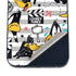 Looney Tunes Daffy Duck Striped Patches iPhone 12 Skin