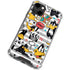 Looney Tunes Daffy Duck Striped Patches iPhone 13 Clear Case