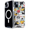 Looney Tunes Daffy Duck Striped Patches iPhone 13 MagSafe Case