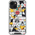 Looney Tunes Daffy Duck Striped Patches iPhone 13 Mini Clear Case