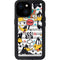 Looney Tunes Daffy Duck Striped Patches iPhone 13 Mini Waterproof Case