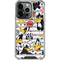 Looney Tunes Daffy Duck Striped Patches iPhone 13 Pro Clear Case
