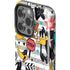 Looney Tunes Daffy Duck Striped Patches iPhone 13 Pro Impact Case