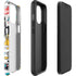 Looney Tunes Daffy Duck Striped Patches iPhone 13 Pro Max Impact Case