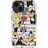Looney Tunes Daffy Duck Striped Patches iPhone 14 Plus Impact Case