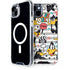 Looney Tunes Daffy Duck Striped Patches iPhone 15 MagSafe Case